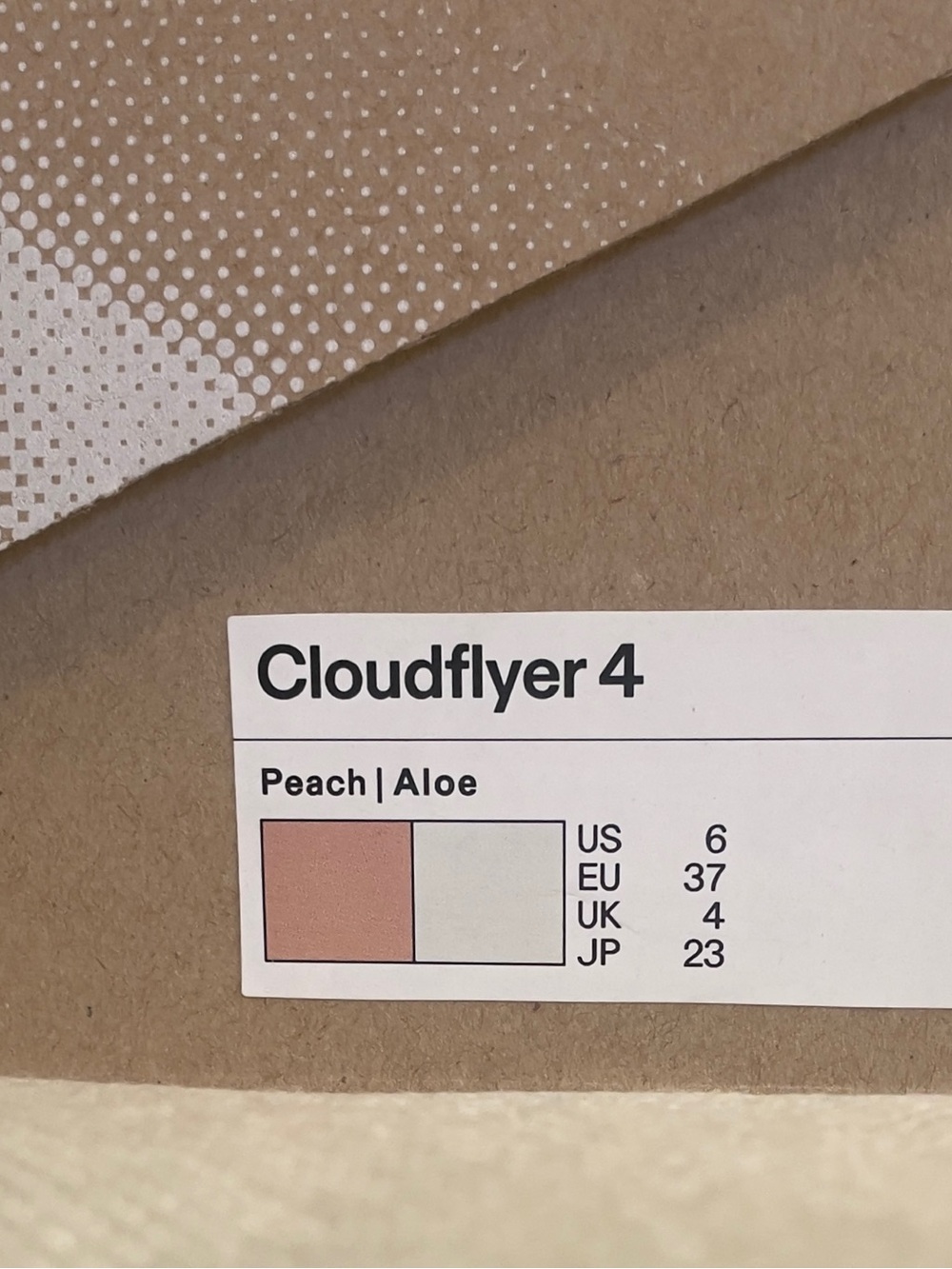 On Running Cloudflyer 4 - Peach and Aloe